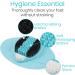 Vive Foot Scrubber with Pumice Stone - Shower Feet Cleaner for Dead Skin - Exfoliating Massager and Brush - Callus Remover with Nonslip Suction Cups - Buy Online on GoSupps.com