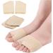 Buy Metatarsal Pads & Forefoot Gel Pads - Pain Relief for Men & Women | Comfortable Reusable & Washable | 2 Pairs (L) - International Shipping Available - Buy Online on GoSupps.com