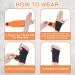 Buy Thin Elastic Wrist Brace - Ulnar Wrap Carpal Tunnel Support Sleeve for Sports & Daily Use | Compression with Thumb Ring & Pinky Side Widget - Buy Online on GoSupps.com