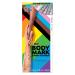 BodyMark by BIC, Temporary Tattoo Marker, Pride Pack, Skin-Safe, Mixed Brush Tip & Fine Tip, Assorted Colors, 11 Markers + 10 Stencils 11-Count