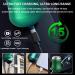 Mini Electric Shaver for Men & Women - 3D Floating Waterproof Travel Razor Portable Aluminum Alloy Wet & Dry Use 45 Days Battery Type-C Charge - Buy Online on GoSupps.com