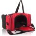 DALIX 17 Inch Blank Red Duffle Bag - Travel Size, Durable Sports Gym Bag - Buy Online on GoSupps.com