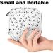 Shop Mini Panda Face Women's Binding Storage Bags | Portable Menstrual Pad & Tampon Holder | Colorful Multicolored Organizer for School & Office - Buy Online on GoSupps.com