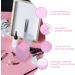 Beaupretty 600pcs Glue Cleaning Pads - Cotton Fabric Wipes for Eyelash Extensions Makeup Removal & Manicure - Pink | International Shipping Available - Buy Online on GoSupps.com