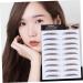 Hemoton 4pcs Eyebrow Stickers Eyebrow Transfers Stickers 6 Transfer Paper with Soy Ink Semi-permanent - Buy Online on GoSupps.com