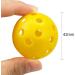 JanssenGlobal 50 Pack Yellow Golf Training Balls - Hollow Limited Flight Practice Balls - Buy Online on GoSupps.com