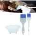Hair Dye Kit Non Slip Handle Compact Portable Hair Dye Brush Bowl for Hairdressing for Home for Hair Salon - Buy Online on GoSupps.com