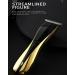 Buy Premium USB Rechargeable Hair Clippers - Electric Hairdresser Shears with Oil & 0 Cutter Head - Gold Finish - Buy Online on GoSupps.com