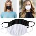 Trimming Shop Adult Cotton Face Mask Reusable Washable Breathable Security Mask for Running Cycling & Camping (2 Pack Black) - Buy Online on GoSupps.com
