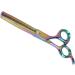 Sharf Gold Touch 6.5 42-Tooth Rainbow Thinning Shear for Dogs - Japanese Stainless Steel Pet Shears - Buy Online on GoSupps.com