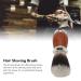 Men's Shaving Brush - Nylon Bristles & Wooden Handle | Lightweight Facial Hair Beard Brush for Home & Salon Use - Buy Online on GoSupps.com