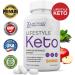 Lifestyle Keto Pills 800MG (3 Pack) | Patented goBHB Exogenous Ketones | Advanced Ketosis Support for Men and Women | 180 Capsules - Buy Online on GoSupps.com