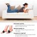 RooRuns Foot Compression Sleeves - Plantar Fasciitis Support Orthotics for Flat Feet, Heel Spurs - Arch Support Brace for Men and Women (1 Pair) - Buy Online on GoSupps.com