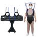 Ehucon Patient Walking Sling for Standing Exercise Hoyer Lift Walking Sling Standing Aids for Patient Ambulation Training -Safety Loading Weight 550 Lbs (Large)