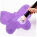 Mikinona 1pc Silicone Scrub Pad Cleaning Tools Hair Brush Cleaning Tool Beauty Tool Cleaning Mat Makeup Brush Scrubber Makeup Tools Portable Brush Make up Silica Gel Cleaner Purple Cosmetic 23X17cm Purple - Buy Online on GoSupps.com