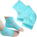 Gel Heel Socks Soft Moisturizing Socks Cracked Heel Socks Foot Spa Moisturizing Gel Lining Infused with Essential Oils and Vitamins for Dry Hard Cracked Skin Moisturizing Day Night Care Skin