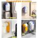 Kitchen Wipes Storage Box Wall Mount Wipes Wall Holder Refillable Wipes Container Tissue Wipes Wall Holder for Bathroom Kitchen/1020(Transparent Gray) 12.5x8.4cm Transparent Gray - Buy Online on GoSupps.com