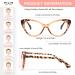 Shop NOVIVON 5 Pack Vintage Cat Eye Reading Glasses for Women - Blue Light Blocking Anti-Glare UV Protection - Buy Online on GoSupps.com