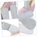 FRCOLOR 4 Pairs Suede Shoe Grips & Heel Pads for Women - Adhesive Inserts for Kitten Heels & Dressy Shoes - Cushion Comfort for Boots - Grey 10.7x3.5cm - Buy Online on GoSupps.com