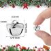 1/2 Inch Small Jingle Bells for Crafts - Metal Craft Bells for Christmas & Wedding Decorations - Buy Online on GoSupps.com