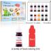 Ktdorns Soap Dye Set - 10 Liquid Colors for Soap Making - Coal Black, Royal Blue, Chocolate Brown, Lemon Yellow, Fruit Green, Sunset Red, Sunset Yellow, Deep Pink, Super Red, Grape Violet - Buy Online on GoSupps.com