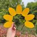 TQUXNGA Summer Hair Hoop Headwear for Floral Party Headband Birthday Party Sunflower Theme Floral Gathering Yellow - Buy Online on GoSupps.com