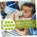BESTonZON 30 Pcs Baby Bottle Seal Cap Soda Bottle Caps Organiser Waterproof Narrow Neck Glass Bottle Lid Flow Bottles Replacement Travel Caps Women Feeding Bottle Food Grade Pp Mother Kettle Greenx3pcs 4.3x4.3x1.5cmx3pcs - Buy Online on GoSupps.com