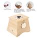 Massage Moxibustion Box - Bamboo Moxa Roller & Tool | 10x10x9 Single Hole for Optimal Relaxation - Buy Online on GoSupps.com