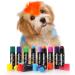 Dog Hair Dye Temporary Pet Hair Coloring - Safe Temporary Paint Markers for Creative Styling on Cats Horses and Pets - Buy Online on GoSupps.com