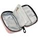 Pfrewn 7-Day Axolotl Kawaii Pill Organizer Case - Portable Pink Travel Vitamin & Medicine Holder with Zipper - Buy Online on GoSupps.com