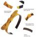 Ondder Women's Headbands 6 Pack with Bunny Ear Cute Bow - Fashion Hair Band for Ladies and Girls - Buy Online on GoSupps.com