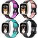 4 Pack Maledan Sport Bands for Fitbit Versa 3/Sense 2, Soft Wristband Replacement Accessories in Pink/Black Plum/Gray Teal/Coal Black - S 5.5-7 - Buy Online on GoSupps.com
