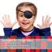 5PCS Eye Patch Adjustable Eye Patches Medical Eye Patch Amblyopia Lazy Eye Patches for Left or Right Eyes (Black Grey Blue Green Pink) - Buy Online on GoSupps.com