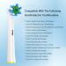 QLEBAO 16PCS Toothbrush Heads Compatible with Oral B Electric Toothbrush - Sensitive, Precision, Floss, and Cross Clean Replacement Brush Head for Teenagers or Children - White - Buy Online on GoSupps.com