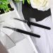 6-Piece Eyelash Combs Set | Eyelash Definer & Separator with Mascara Bar | Black Eyebrow Brush & Cutting Tools for Perfect Lash Separation - Buy Online on GoSupps.com