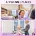 SIBBA 170ml Root Comb Applicator Bottle - Professional Hair Oil Applicator with Scale & Brushes - Dark Violet - Buy Online on GoSupps.com