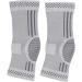 Ankle Brace Compression Sleeve - Breathable Socks for Soccer | High Flexibility & Portability (S - Buy Online on GoSupps.com