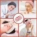 3-Piece Spa Facial Headband Set for Women - Elastic Makeup Shower & Yoga Head Wraps (Pink Milky White Dark Gray) | International Shipping - Buy Online on GoSupps.com