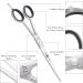 EXJ Professional Hairdressing Hair Cutting Scissor - Stainless Steel Barbers Scissors | Salons Hairdresser Scissors | Barbers Scissors Men Women And Adults | 7 Inches Hair Cutting Barber Blade - Buy Online on GoSupps.com