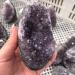 1pc 300g-380g Natural Crystal Stones Amethyst geode for Decoration Ornaments Chakra Reiki Balancing - Buy Online on GoSupps.com