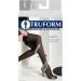 Truform Sheer Compression Stockings for Women - 8-15 mmHg Thigh High Black Medium (Pack of 2) - International Shipping Available - Buy Online on GoSupps.com