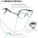 EYEURL Cat Eye Reading Glasses for Women - 3 Pack Blue Light Blocking Stylish Eyeglasses (2.75) in Brown Green & Purple - Buy Online on GoSupps.com