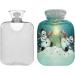 Snowman Christmas Hot Water Bottle - 1L Pain Relief & Heating Cushion for Headache & Back Pain - Buy Online on GoSupps.com