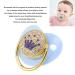 Ultra-Light Soft Silicone Baby Pacifier for Newborns | Shiny Blue Pacifier for Girls (6-18 Months) - Ideal for Breastfed Infants - Buy Online on GoSupps.com