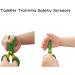 3PCS Kids Plastic Toddler Safety Scissors Set for Preschool Training & Crafts - Includes 3 Training Scissors and 60 Sheets of Kids Paper Cuts - Buy Online on GoSupps.com