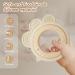 Natural Wood & Silicone Baby Bite Ring - Safe BPA-Free Gripping Toy | Perfect Eco-Friendly Gift - Buy Online on GoSupps.com