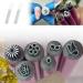 Nail Art Stamp Pen Nail Art Flower Stamp Pen 6/10pcs Nails Art Stamp Pen Easy To Use DIY Nail Design Tools for Girls And Women Nail Graffiti Nail Art Dotting Tools (10pcs)