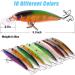 Saltwater Fishing Lures Set - 3D Eyes Minnow Crankbaits for Bass Trout Walleye - Buy Online on GoSupps.com