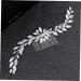 FRCOLOR Jewelry Hair Comb Bridal Hair Comb Decorative Hair Combs Leaf Hair Pin Wedding Headpiece Decorative Hair Clips Hair Side Combs Hair Teasing Comb Decorate Bride Diamond - Buy Online on GoSupps.com