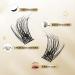 Buy D Curl Cluster Individual Eyelashes | 72pcs Mix Length 8-16mm for DIY Extensions - Buy Online on GoSupps.com